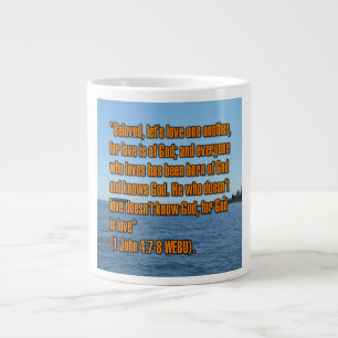 1 Jean 4:7-8 WEBU Mug