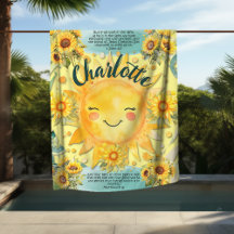 1 John 1:7, Christian Women Sunshine Blanket