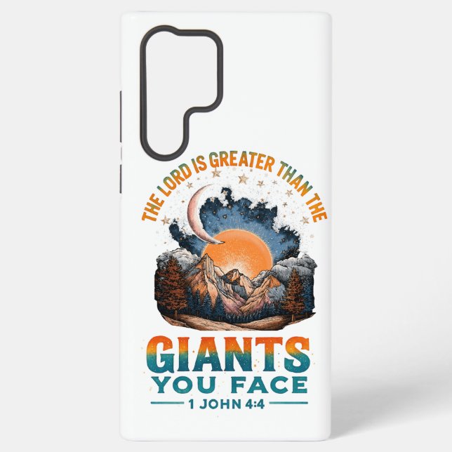 1 John 4:4  Samsung Galaxy S22 Ultra Case (Back)