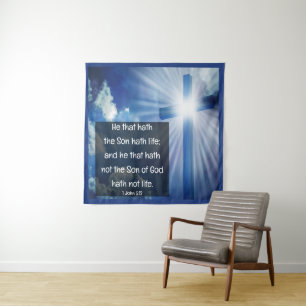 1 John 5:12  Tapestry