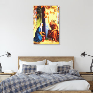 1 Kings 17 God Provides for a Widow Canvas
