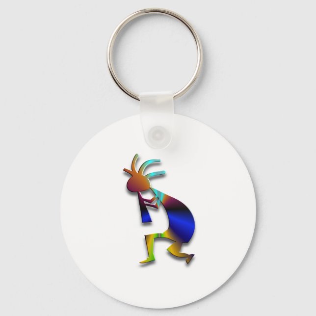 1 Kokopelli #7 Keychain (Front)