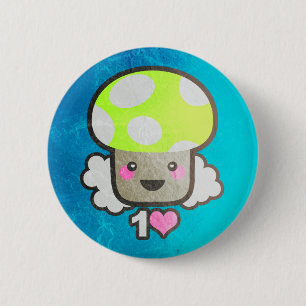 1 Love (Pin) 2 Inch Round Button