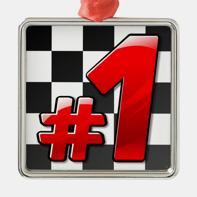#1 METAL ORNAMENT (Front)