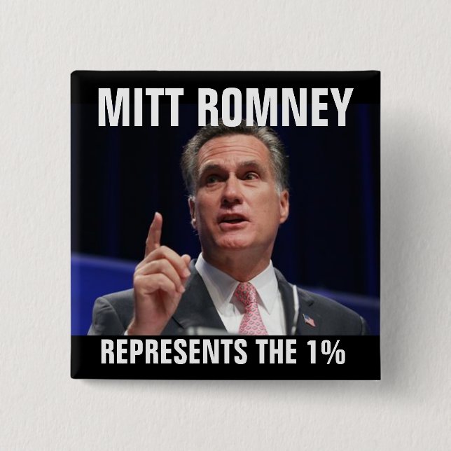 1% MITT 2 INCH SQUARE BUTTON (Front)
