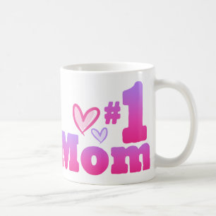 #1 Mom Coffee Mug