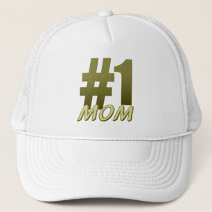 #1 Mom Mother's Day Trucker Hat