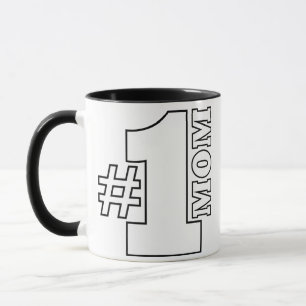 #1 Mom Mug