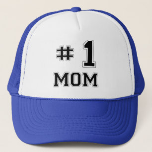 #1 Mom (Number One Mom) Trucker Hat