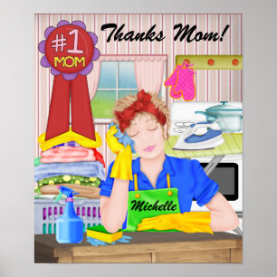 # 1 Mom Poster - SRF