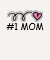 #1 Mom t shirt