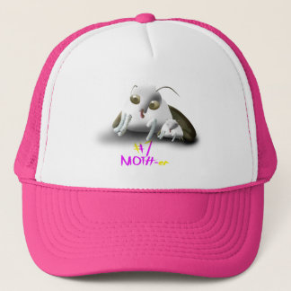 #1 MOTH-er Funny Cute Mother’s Day  Trucker Hat