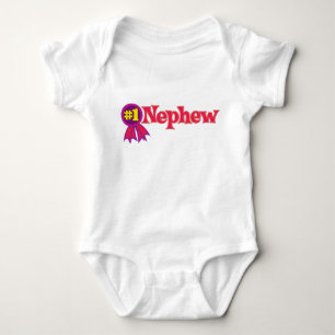 #1 Nephew Baby Bodysuit