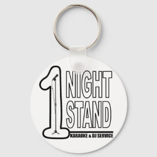 1 Night Stand Keyring. Keychain