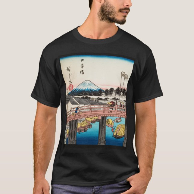 #1 Nihonbashi - Stained Glass Art T-Shirt (Front)