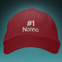 #1 Nonno - add name Custom Baseball Cap