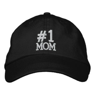 #1 Number One MOM Embroidered Cap