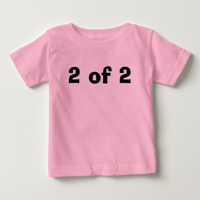 1 of 2 - Customized - Customized Baby T-Shirt (Front)