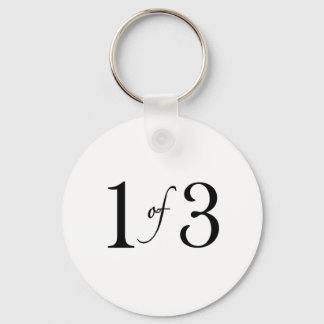 1 of 3 (oldest child) keychain