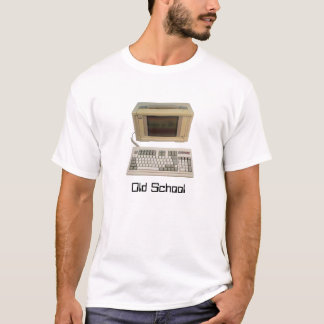 1, Old School computer T-Shirt