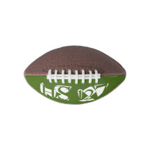 1 Panel Mini Football with No Tee