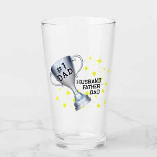 #1 Papa - Verre de bière personnalisé