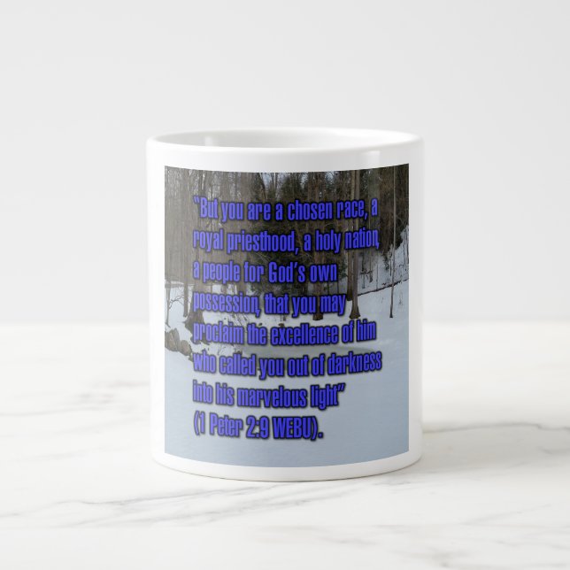 1 Peter 2:9 WEBU Mug (Front)