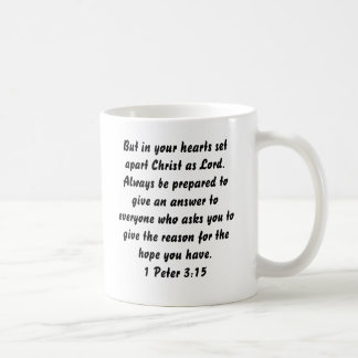1 Peter 3:15 Coffee Mug