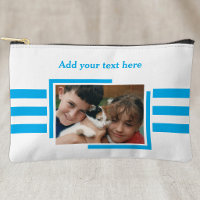 1 photo add text blue white
