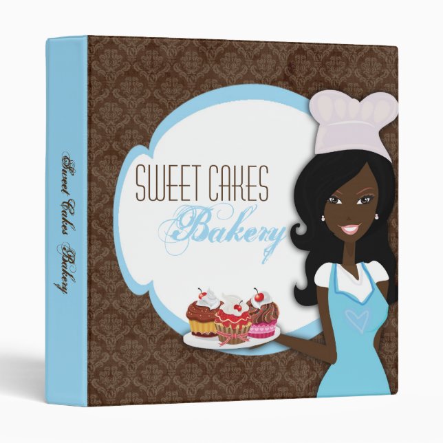 1" Photo Binder Presentation African American Bake (Front/Spine)