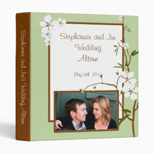 1" Photo Binder Scrapbook Dogwood Flowers