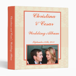 1" Photo Binder Scrapbook Pinkish/Peach Formal Scr