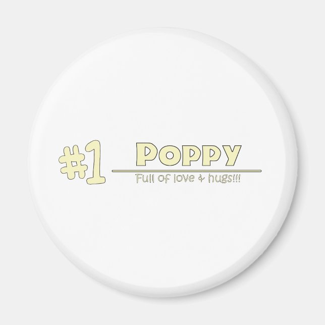 1-poppy magnet (Front)