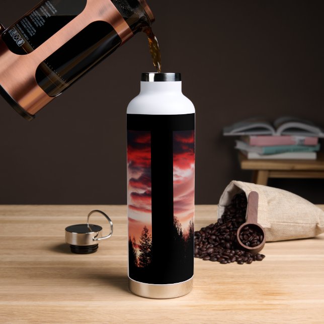 1 quart water bottle (Coffee)