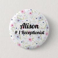 # 1 Receptionist - funny, novelty, editable