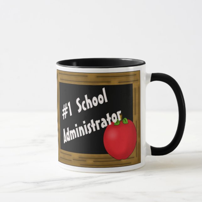 #1 School Administrator Mug (Right)