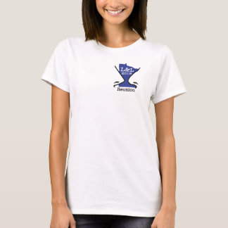 1-Sided Blue Logo Lapel T-Shirt