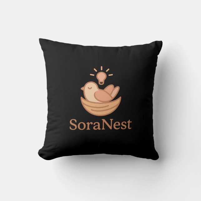 1 Silverback Gorilla vs 100 Humans_3 Throw Pillow (Front)