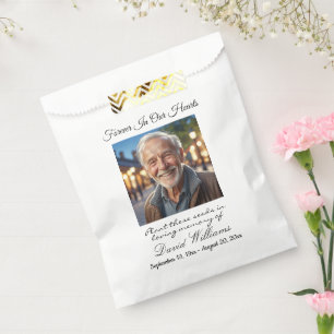 1 Special Photo In Loving Memory Seed Packet Favour Bag