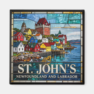 1. St. John's Newfoundland and Labrador Harbour 🌊 Magnet