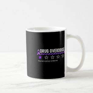 1 Star Rating Drug Overdose Awareness Fun Fighter Coffee Mug