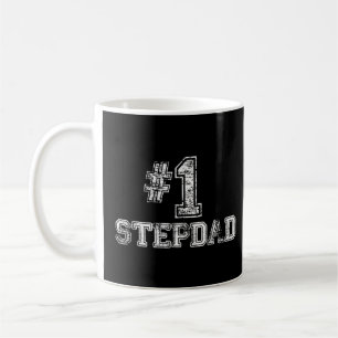 1 StepDad Step Dad Number One Father's Day Gift  Coffee Mug