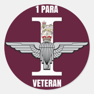1 Sticker du cercle vétéran du régiment de parachu