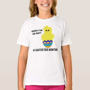 #1 T-shirt Chick Chick Chasseur d'oeufs de Pâques