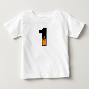 #1 T-shirt for One Year Old Baby