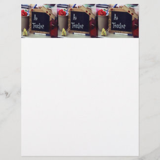 #1 Teacher Letterhead