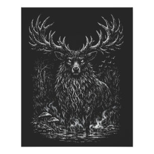 1. The Shadow Stag by BurnsInHell Poster