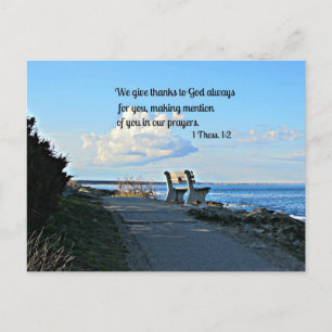 1 Thessalonians 1:2 Postcard