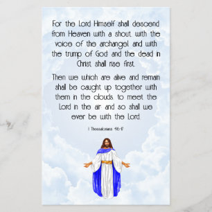 1 Thessalonians 4:16-17  Flyer