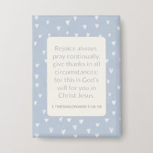 1 Thessalonians 5:16-18 Bible Verse Rejoice Always